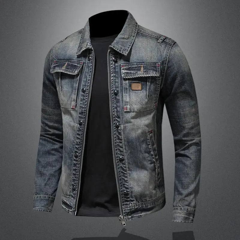 John | Retro Jeansjacke