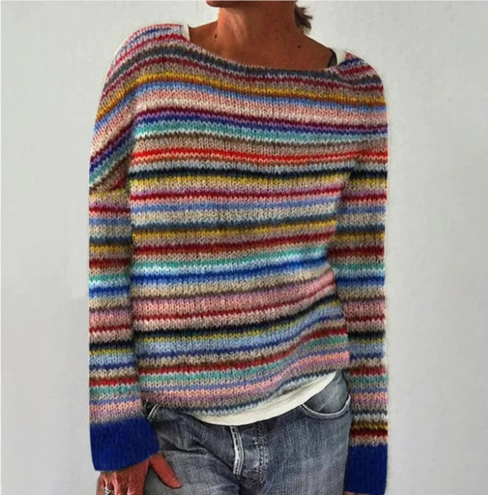 SILVIA | Retro-Herbstpullover